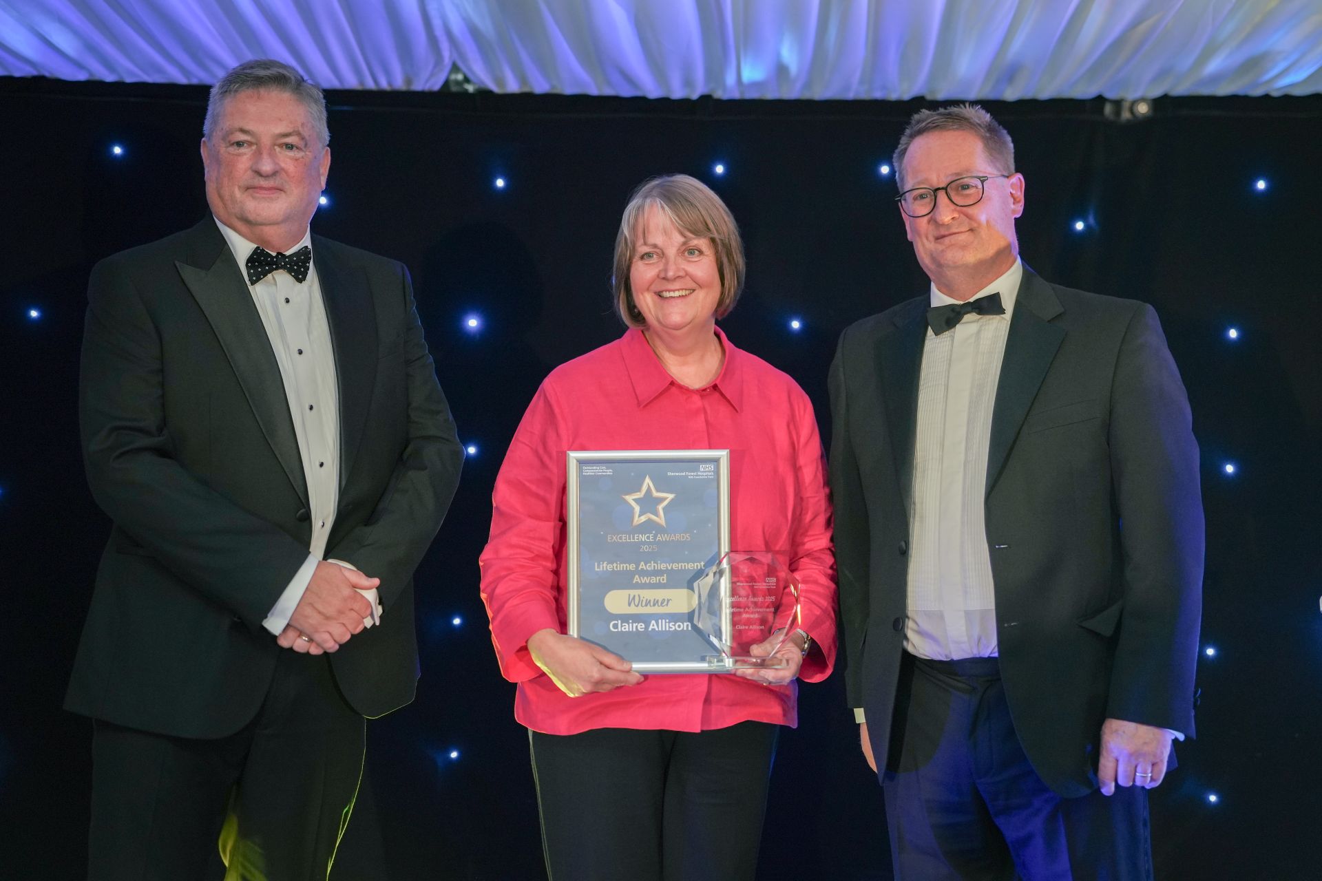 Claire Allison, Winner of the Lifetime Achievement Award