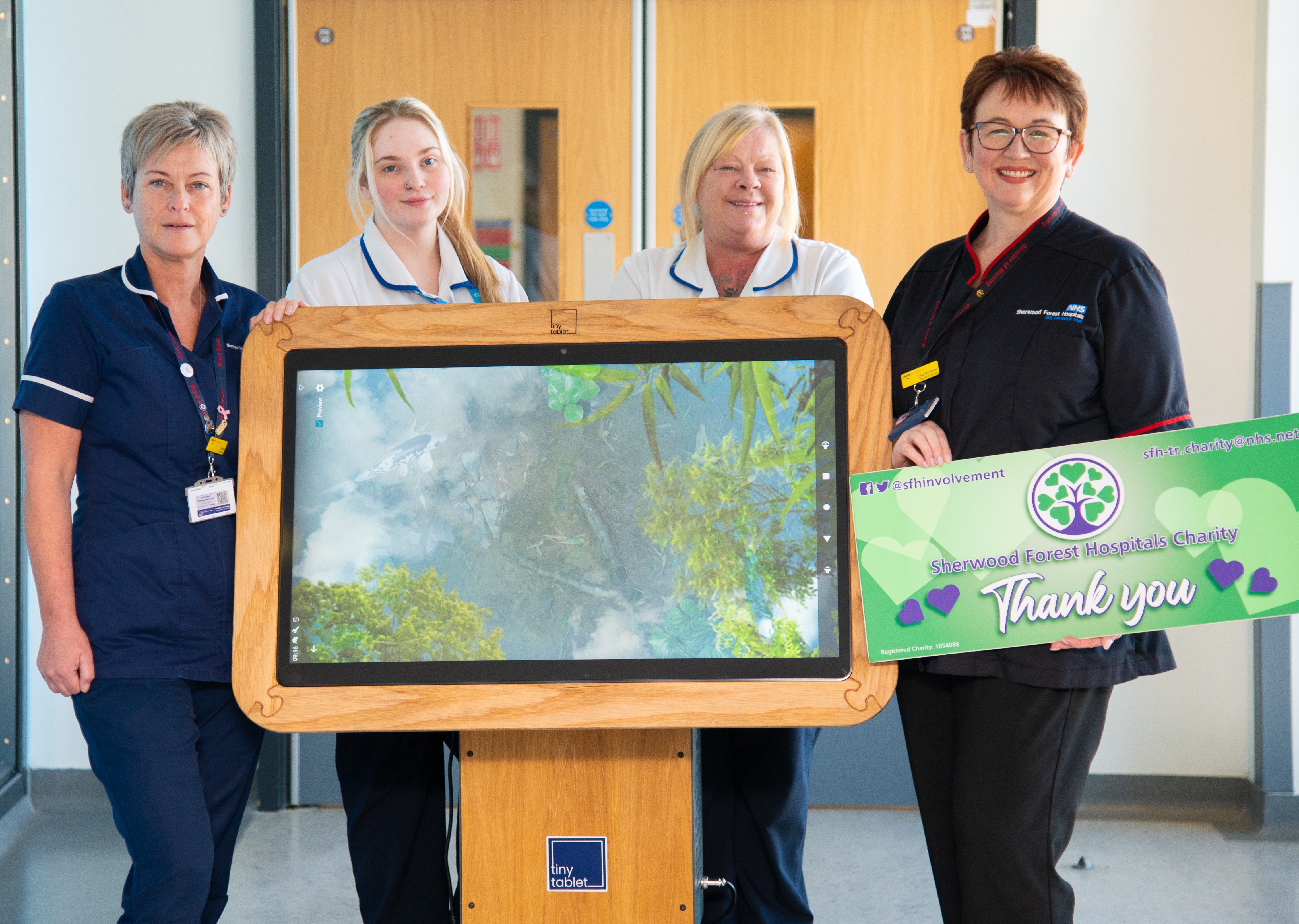 Charity Tiny Tablet Card image