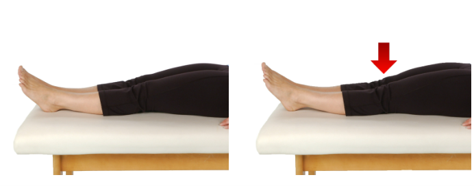 Knee straightening