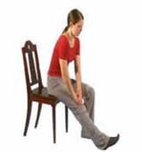 Hamstring stretch