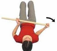 Passive movement - lay down
